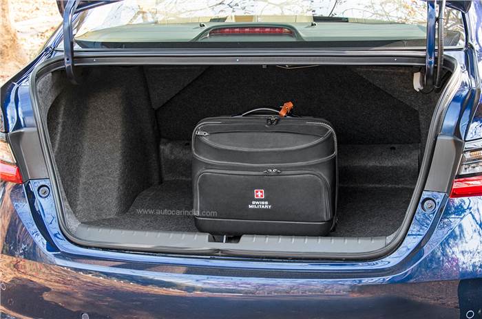 Honda City facelift boot space