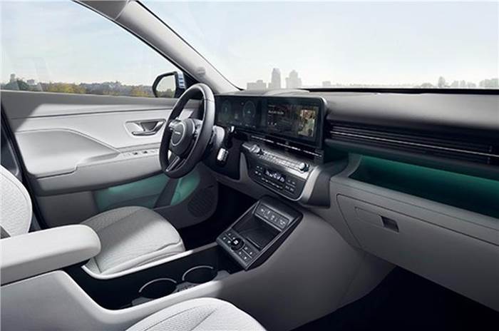 2023 Hyundai Kona electric interior 