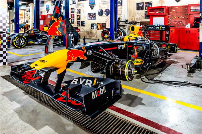 Red Bull RB7 Super Car Club Garage Thane