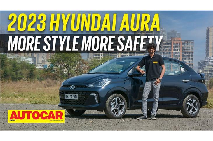 Hyundai Aura facelift video review