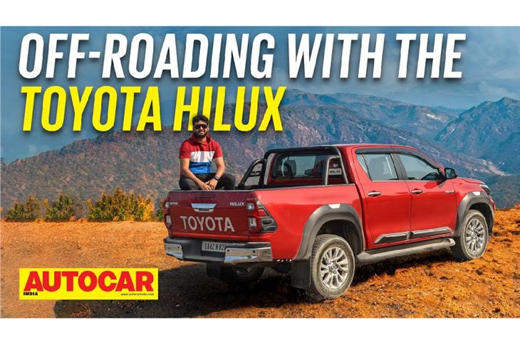 Toyota Hilux off-road video review 