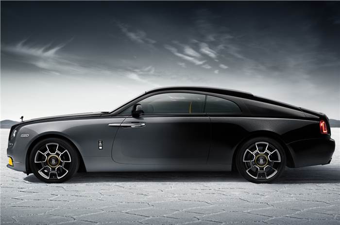 Rolls Royce Wraith Black Arrow side