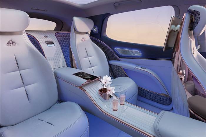 The EQS Maybach concept was showcased in 2021