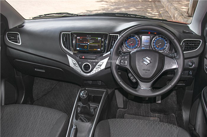 Maruti Suzuki Baleno RS interior