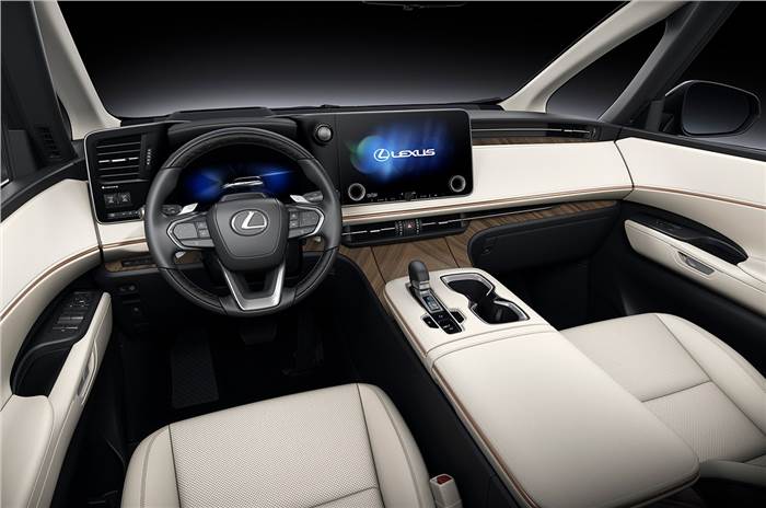 2023 Lexus LM interior dashboard 
