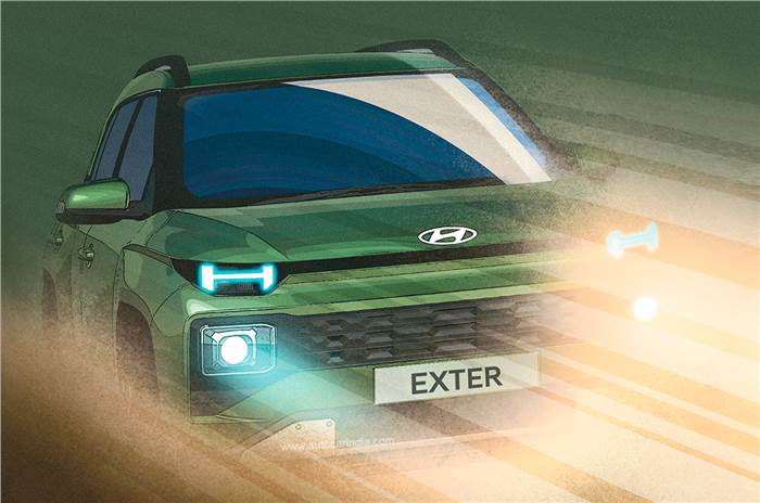 Hyundai Exter design render