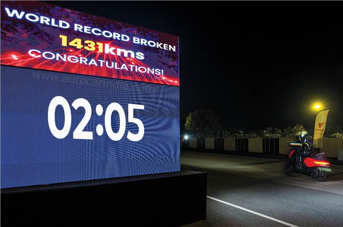 1780km in 24 hours: Autocar India, Vida by Hero Motocorp set a new Guinness World Record
