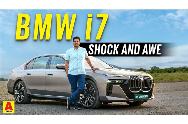 BMW i7 India video review