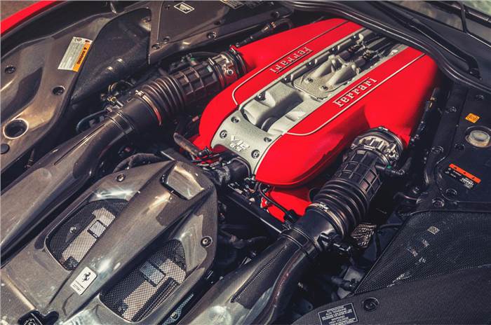 Ferrari V12 engine 