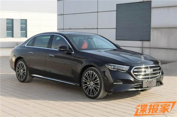 India-bound new Mercedes E-Class LWB: first pictures surface online