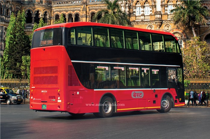 Switch EiV22 driven: Mumbai's new electric double decker bus