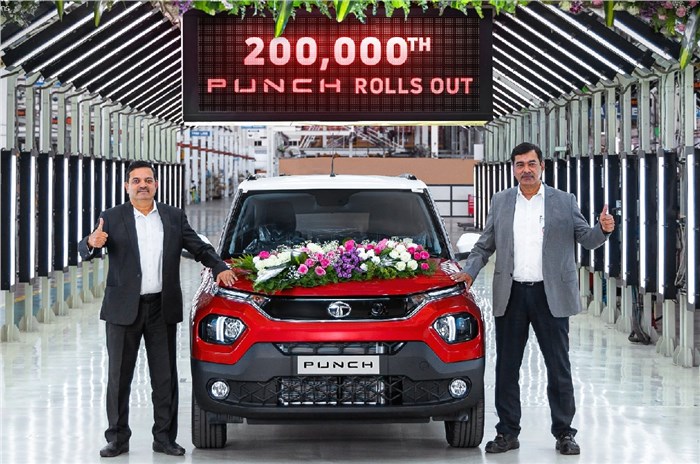 Tata Motors rolls out 2,00,000th Punch in just 19 months