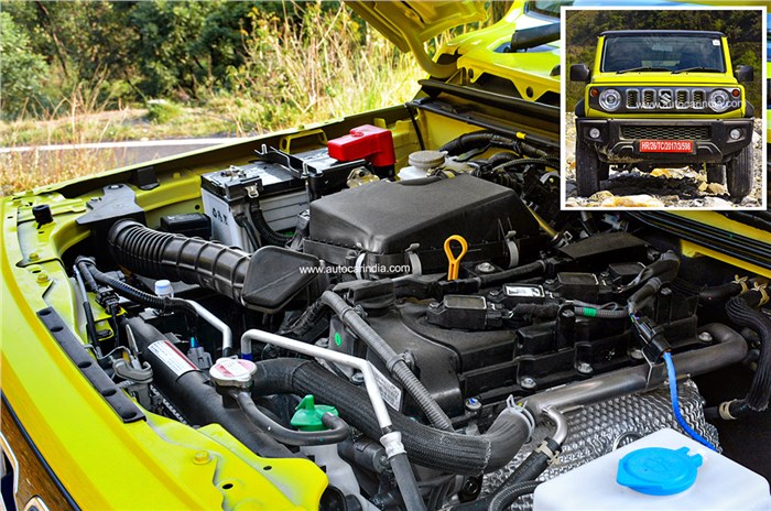  Anuncio de precio de Maruti Suzuki Jimny, lanzamiento, detalles del motor