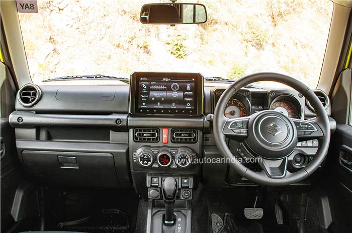 Maruti Suzuki Jimny interior