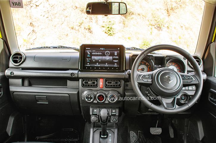 Maruti Suzuki Jimny interior