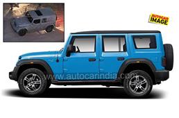 Mahindra Thar 5 door to get a sunroof; launch next year