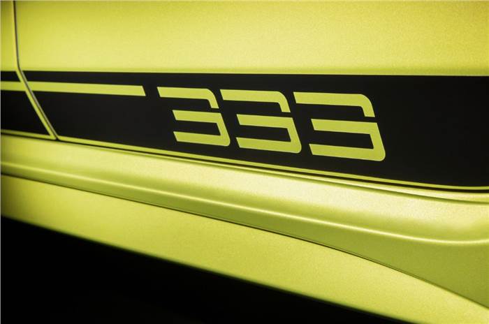 Volkswagen Golf R 333 Limited edition decal
