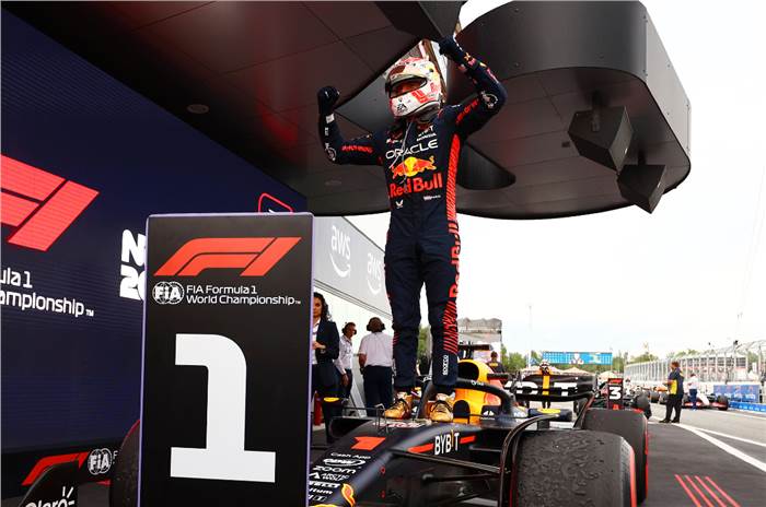 2023 F1 Spanish GP winner Max Verstappen