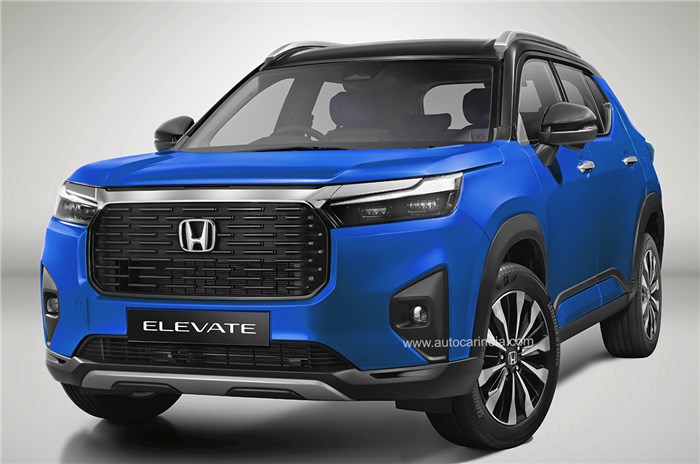 Honda Elevate blue