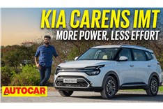 Kia Carens turbo-petrol iMT video review 
