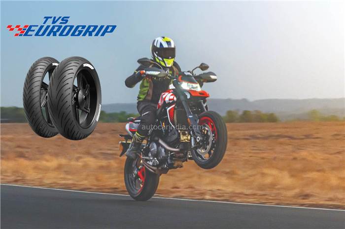 TVS Eurogrip big bike tyres, Roadhound sizes for Kawasaki Ninja 650.