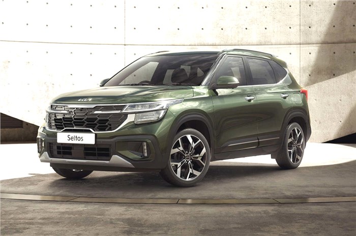 Kia Seltos front quarter Kia Seltos front quarter