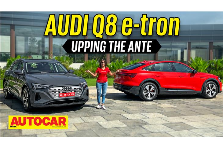 Audi Q8 e-tron video review 