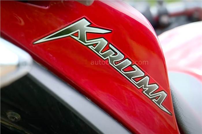 Karizma price, India launch, new 210cc engine.