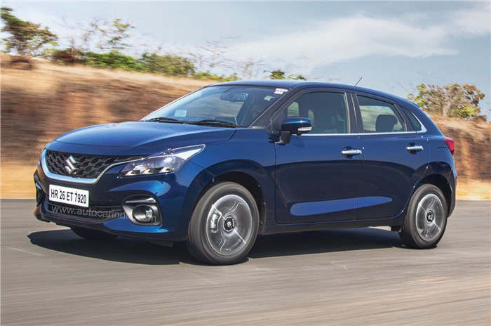 Maruti Suzuki Baleno front quarter 