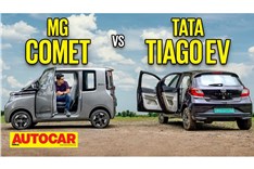  MG Comet vs Tata Tiago EV comparison video