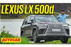 Lexus LX 500d video review