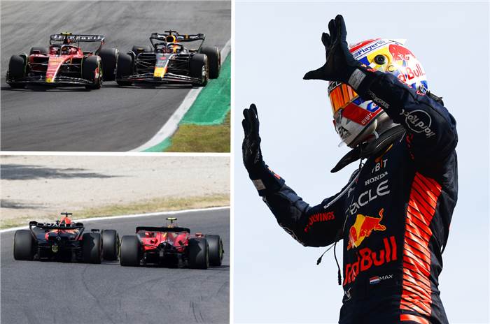 2023 F1 Italian GP winner Max Verstappen