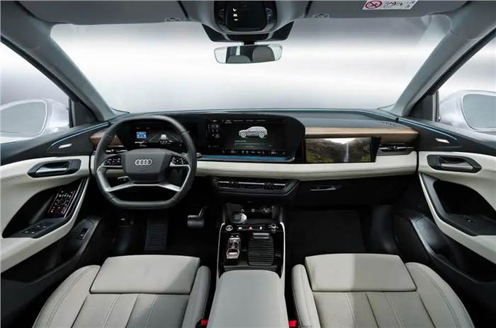 Audi Q6 e-tron interior 