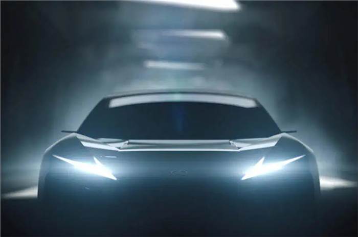 Lexus EV concept teaser image