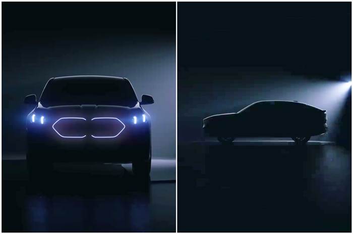 BMW X2 teased, BMW X2 silhouette