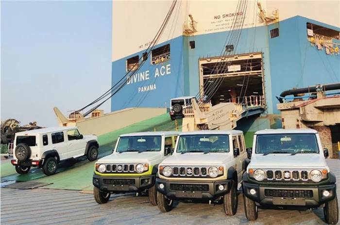 Made-in-India Jimny 5-door exports commence