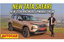 Tata Safari facelift video review