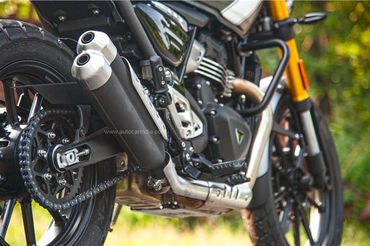 Triumph Scrambler price, performance, comfort, off-road ability: India review.