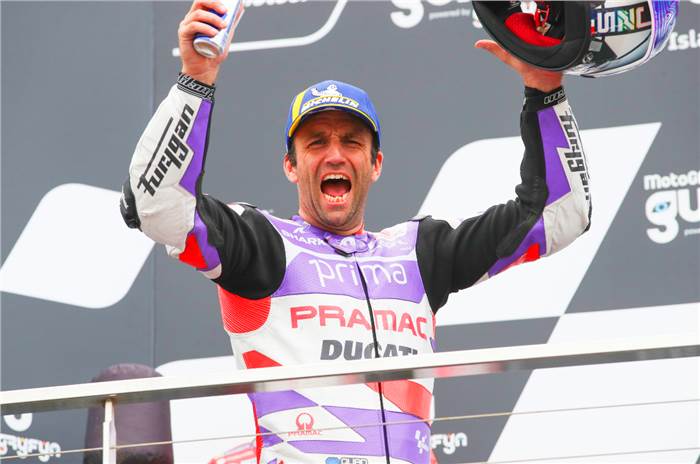 Australia MotoGP results: Johann Zarco wins as Martin misses podium.