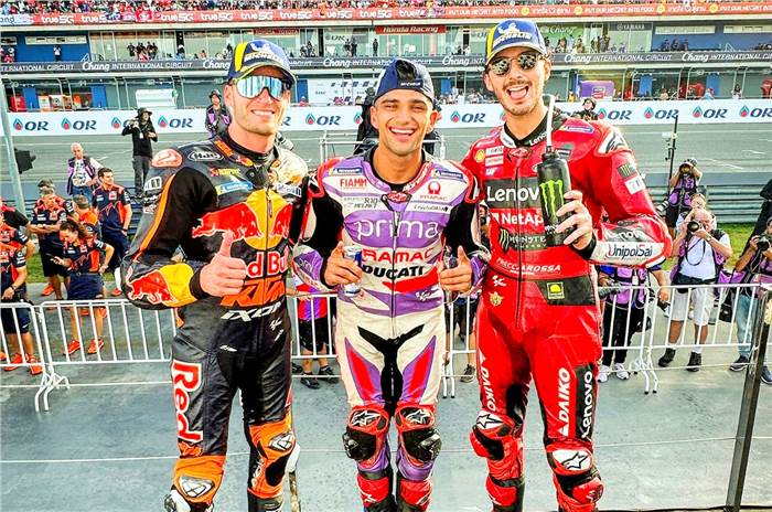 Thai MotoGP results: Jorge Martin wins to reduce Francesco Bagnaia’s title lead.