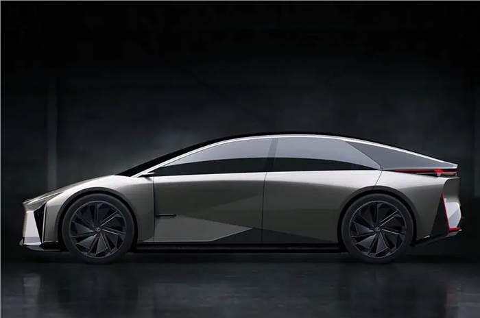 Lexus LF-ZC concept side profile
