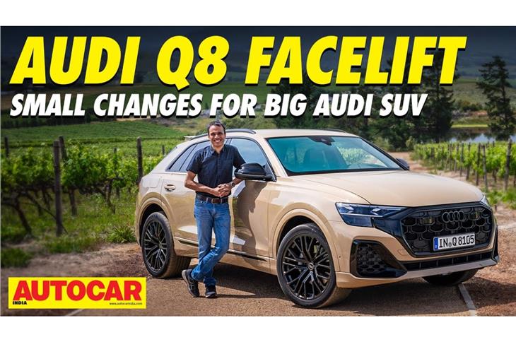 Audi Q8 facelift video review