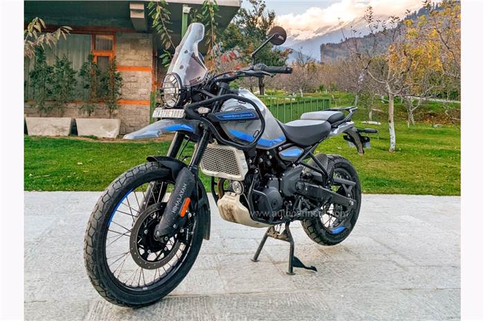Royal Enfield Himalayan price, features, colours, tubeless spoked rims.