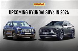 Hyundai readies four new SUVs for 2024