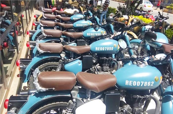 Royal Enfield Bullet price, total sales in 2023, new launches.