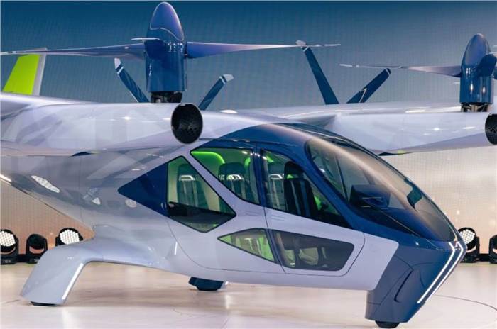 Hyundai flying taxi showcased at CES 2024