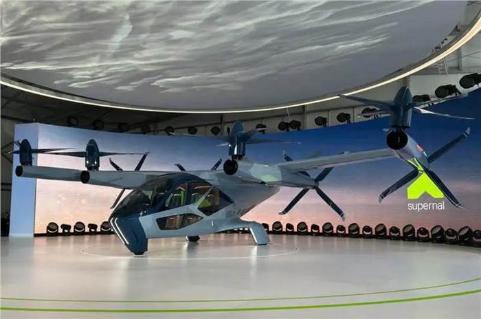 Hyundai flying taxi showcased at CES 2024