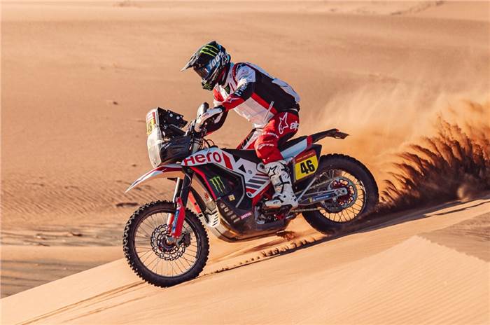 Hero MotoSports rider Ross Branch finished second 2nd at Dakar 2024