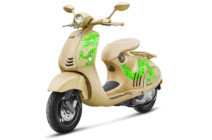 Vespa 946 price, Dragon edition scooter.