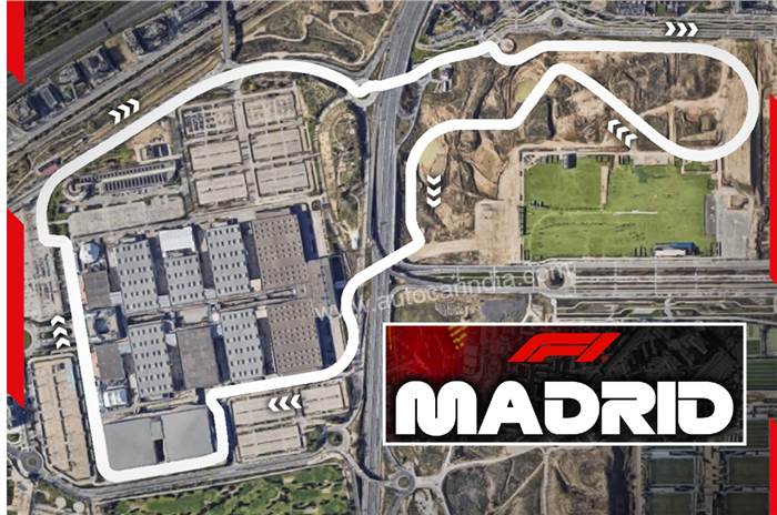 F1 Madrid track layout